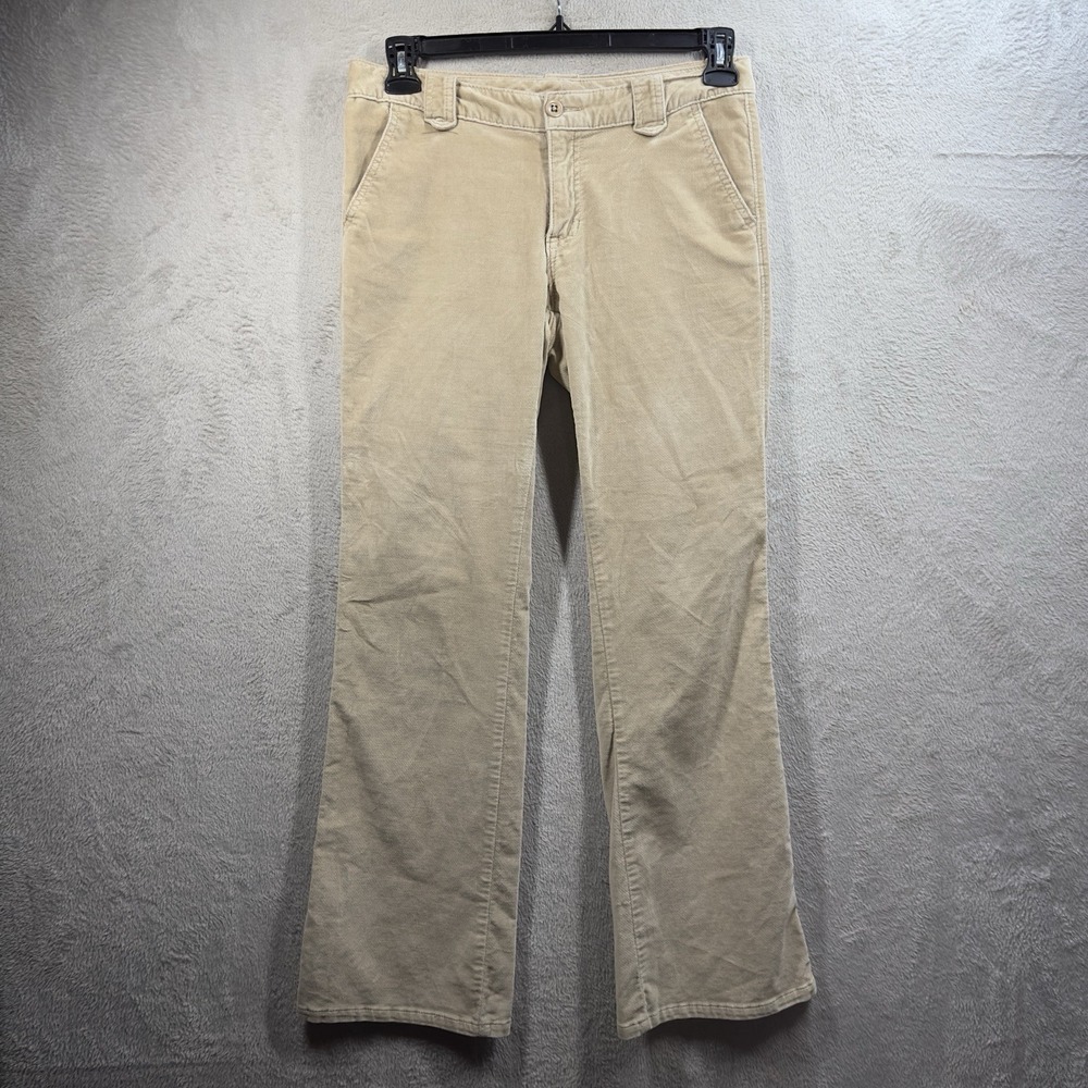 Gap Low Rise Bootcut Panko Women's Size 6 Ankle Brushed Cotton Y2K Beige